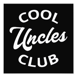Cool Uncles Club I Foto Afdruk