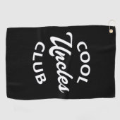 Cool Uncles Club I Golfhanddoek (Horizontaal)
