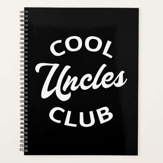 Cool Uncles Club I Planner (Voorkant)