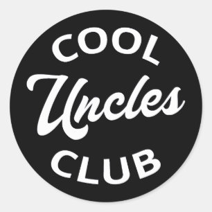 Cool Uncles Club I Ronde Sticker