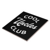 Cool Uncles Club I Tegeltje (Zijkant)