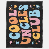 Cool Uncles Club III Fleece Deken (Voorkant)