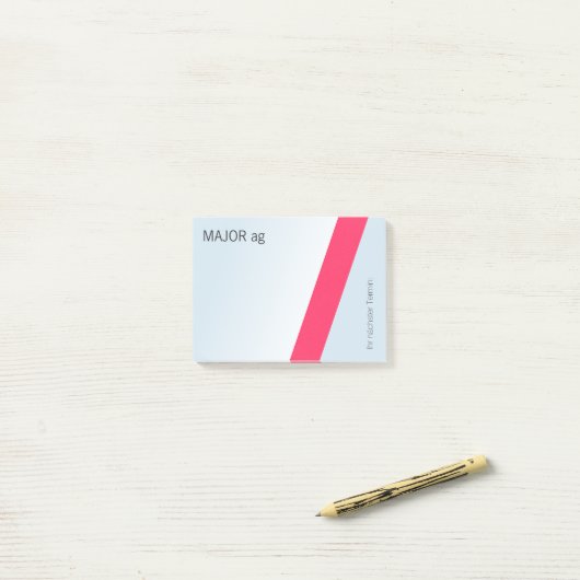 Cool und schräg, einfach einmalig post-it® notes (Op bureau)