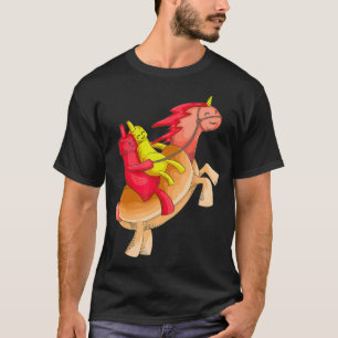 Cool Unicorn Hotdog Funny Horned Horse Food T-shirt