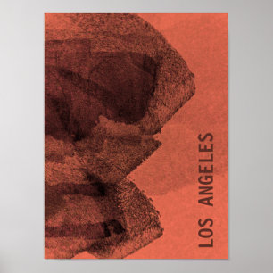Cool, unieke moderne modellen van Los Angeles Poster
