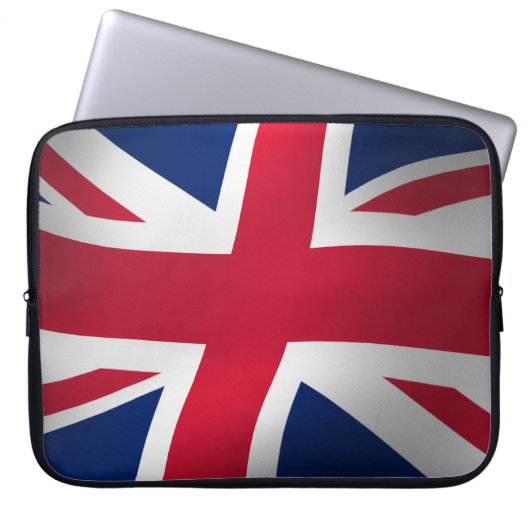 COOL UNION JACK UK FLAG LAPTOP SLEEVE (Voorkant)