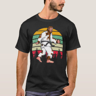 Cool Unique Bigfoot Karate Martial Arts Lover Gift T-shirt