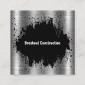 Cool Unique Construction Visitekaartjes (Voorkant)