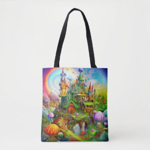 Cool Unique Magical Cute Colorful Fantasy Land Draagtas