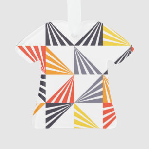Cool, unique, tendance, urbain, triangles colorés