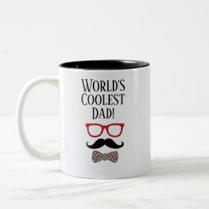 Cool Unique World's Coolest Dad Vaderdag Mok