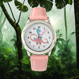 Cool unisex kinder dinosaurus prehistorisch horlog horloge