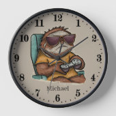 Cool unisex luiaard gaming naam toevoegen (Voorkant)