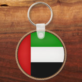 Cool United Arab Emirates Flag Seal Sleutelhanger (Voorkant)