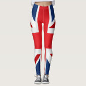 Cool United Kingdom Flag Mode Leggings (Voorkant)