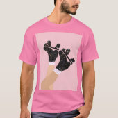 Cool Universe Roller Schaatsen Derby Skater Unisex T-shirt (Voorkant)
