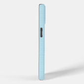Cool Urban Serenity Licht Blauw Bakstenen Muurpatr Case-Mate iPhone Case (Achterkant / Rechts)