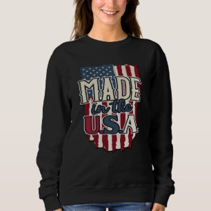 Cool USA Flag Design made in USA Trui