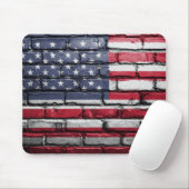 Cool USA Flag Design Muismat (Met muis)