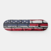 Cool USA Flag Design Skateboard (Horizontaal)