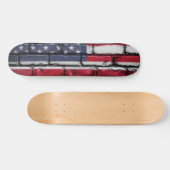 Cool USA Flag Design Skateboard (Horizontaal)
