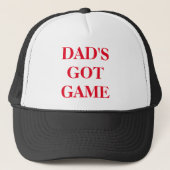 Cool Vaderdag Gift | Papa heeft spel Trucker Pet (Voorkant)