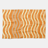 Cool Vague Monogramme Motif serviette (Horizontal)