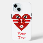 Cool &  Valentijnsdag Heart Design Case-Mate iPhone Case (Achterkant)