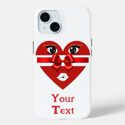 Cool &  Valentijnsdag Heart Design Case-Mate iPhone Case (Achterkant)