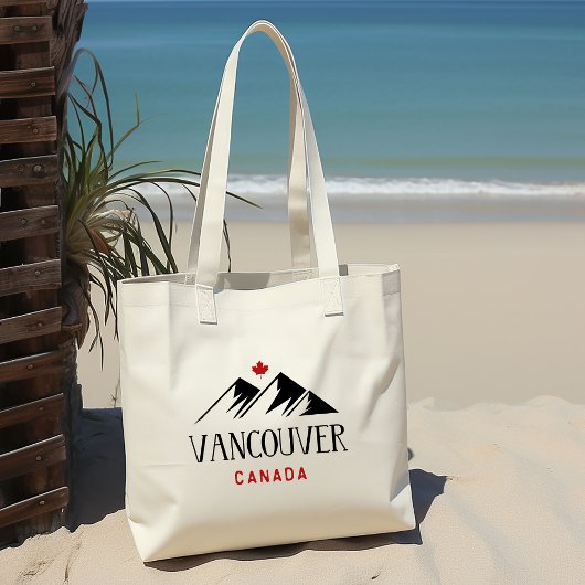 Cool Vancouver Canada Bergen Maple Leaf Tote Bag