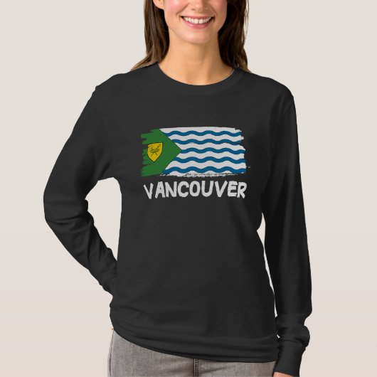 Cool Vancouver Flag T-shirt (Voorkant)