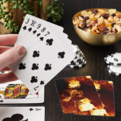 Cool verbranden pokerkaarten (Insitu)