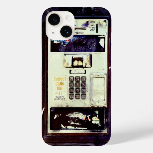 COOL Verlaten Betaaltelefoon Case-Mate iPhone Case (Achterkant)