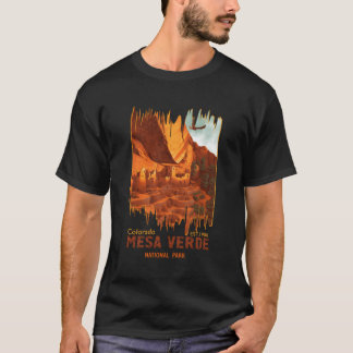 Cool verontruste Mesa Verde National Park T-shirt