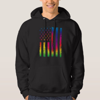 Cool verontruste USA Patriottische Amerikaanse vla Hoodie