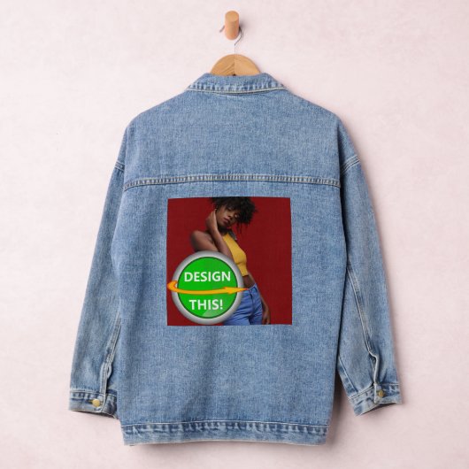 COOL ! Veste Denim Femme (Jean Jacket) - Custom (Hangar)