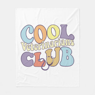 Cool Vet Club Veterinary Tech Practitioner Dier Fleece Deken