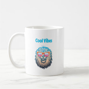 Cool Vibes Lion Café Mug