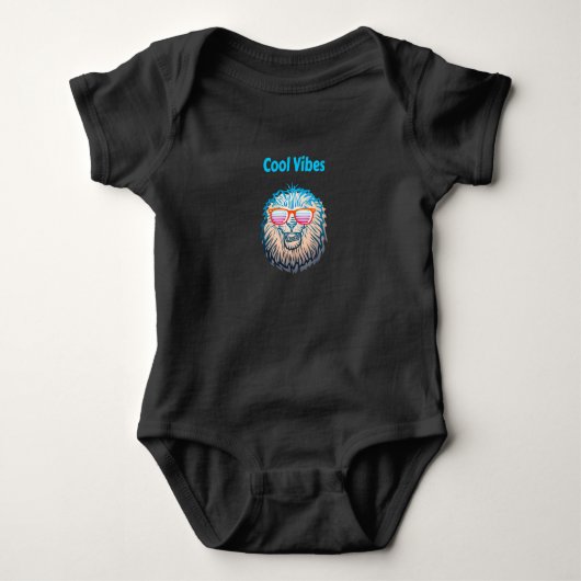Cool Vibes Lion Romper (Voorkant)
