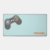 Cool Video Game Controller Kinder op maat Bureaumat (Voorkant)