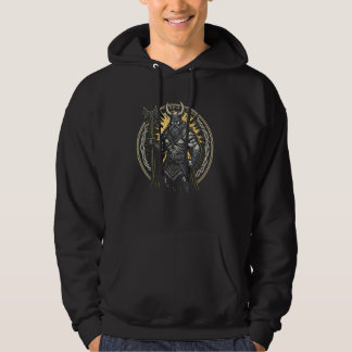 Cool Viking Nordman motif  Balder Nordic God Hoodie