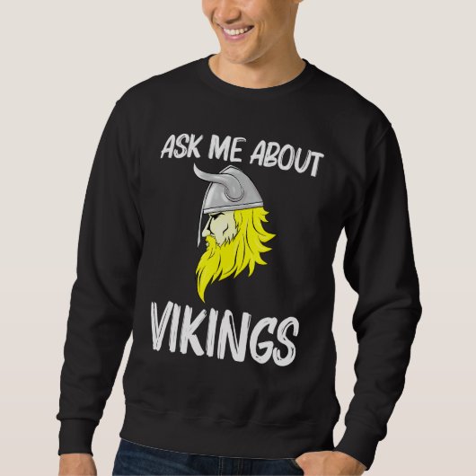 Cool Viking voor mannen met een hoge nierfunctie Trui (Voorkant)