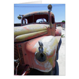 Cool Vintage Auto Wenskaart!