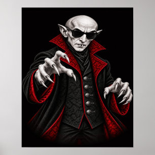 Cool Vintage Vampier Nosferatu Poster