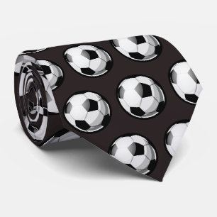 Cool voetbal sport tegelpatroon stropdas