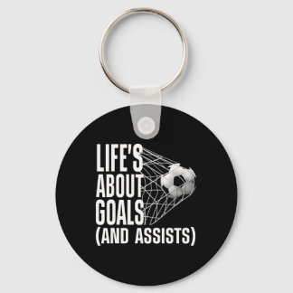 Cool Voetbal Voor Mannen Vrouwen Voetbal Liefhebbe Sleutelhanger