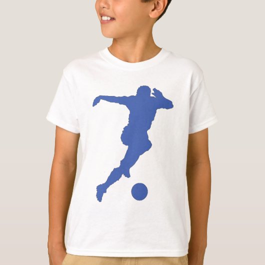 Cool Voetbalspeler T-shirt (Voorkant)