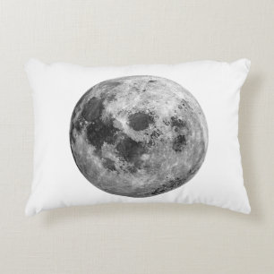 Cool Volle Maan Graphic Space Astronomy Science Accent Kussen