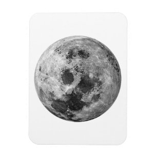 Cool Volle Maan Graphic Space Astronomy Science Magneet