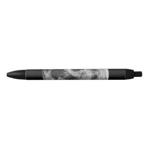Cool Volle Maan Graphic Space Astronomy Science Zwarte Inkt Pen